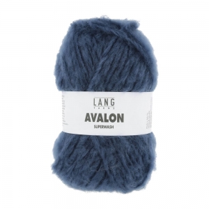 Lang Yarns Avalon - Pelote de 50 gr - Coloris 0006 Bleu