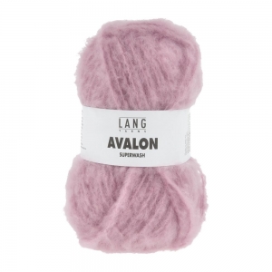 Lang Yarns Avalon - Pelote de 50 gr - Coloris 0009 Rose