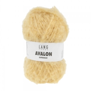 Lang Yarns Avalon - Pelote de 50 gr - Coloris 0013 Jaune Clair