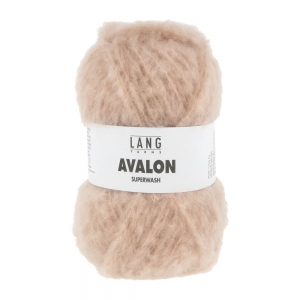 Lang Yarns Avalon - Pelote de 50 gr - Coloris 0027 Abricot