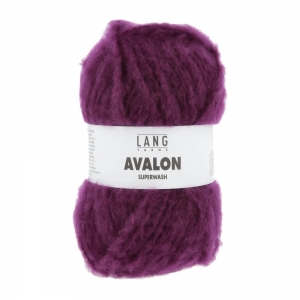 Lang Yarns Avalon - Pelote de 50 gr - Coloris 0048 Prune