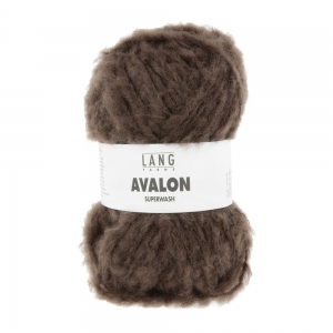 Lang Yarns Avalon - Pelote de 50 gr - Coloris 0068 Marron