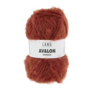 Lang Yarns Avalon - Pelote de 50 gr - Coloris 0087 Brique