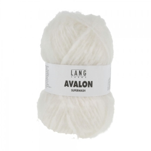 Lang Yarns Avalon - Pelote de 50 gr - Coloris 0094 Écru