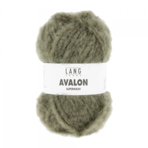 Lang Yarns Avalon - Pelote de 50 gr - Coloris 0097 Olive