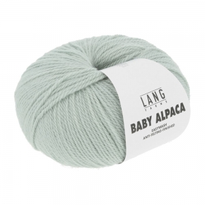 Lang Yarns Baby Alpaca - Pelote de 50 gr - Coloris 0058 Menthe