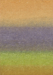 Lang Yarns Baby Cotton Color - Pelote de 50 gr - Coloris 0028 Jaune/Saumon