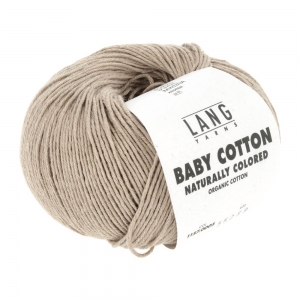 Lang Yarns Baby Cotton Naturally Colored - Pelote de 50 gr - Coloris 0005 Light Green