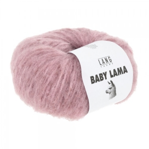 Lang Yarns Baby Lama - Pelote de 50 gr - Coloris 0009 Rose