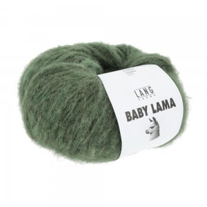 Lang Yarns Baby Lama - Pelote de 50 gr - Coloris 0017 Vert