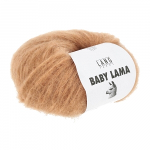 Lang Yarns Baby Lama - Pelote de 50 gr - Coloris 0059 Mandarine
