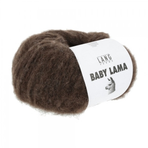 Lang Yarns Baby Lama - Pelote de 50 gr - Coloris 0067 Choco