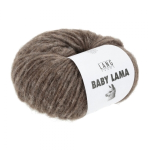 Lang Yarns Baby Lama - Pelote de 50 gr - Coloris 0096 Marron Pâle
