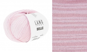 Lang Yarns Belle - Pelote de 50 gr - Coloris 0009 Rose