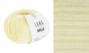 Lang Yarns Belle - Pelote de 50 gr - Coloris 0013 Jaune Clair