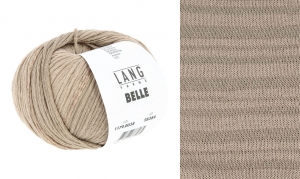Lang Yarns Belle - Pelote de 50 gr - Coloris 0038 Noisette