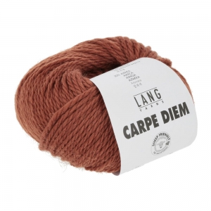 Lang Yarns Carpe Diem - Pelote de 50 gr - Coloris 0087 Marron