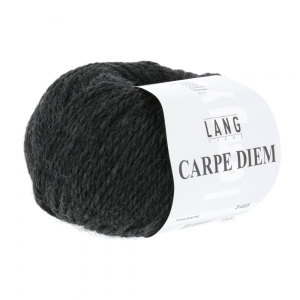 Lang Yarns Carpe Diem - Pelote de 50 gr - Coloris 0370 Anthracite M?lange