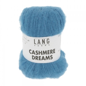 Lang Yarns Cashmere Dreams - Pelote de 25 gr - Coloris 0121 Azur