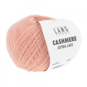 Lang Yarns Cashmere Extra Lace - Pelote de 25 gr - Coloris 0030 Saumon