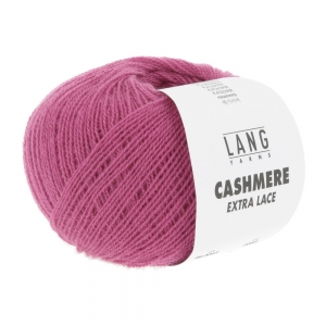 Lang Yarns Cashmere Extra Lace - Pelote de 25 gr - Coloris 0065 Pink