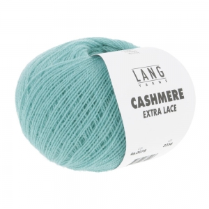 Lang Yarns Cashmere Extra Lace - Pelote de 25 gr - Coloris 0078 Turquoise