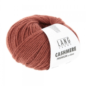 Lang Yarns Cashmere Premium - Pelote de 25 gr - Coloris 0076 Terracotta