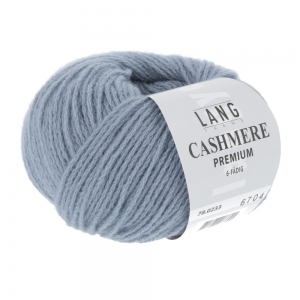 Lang Yarns Cashmere Premium - Pelote de 25 gr - Coloris 0233 Jeans Clair