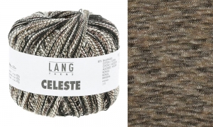 Lang Yarns Celeste - Pelote de 50 gr - Coloris 0004 Noir