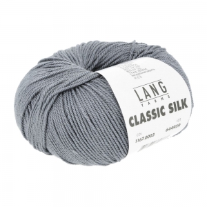 Lang Yarns Classic Silk - Pelote de 50 gr - Coloris 0003 Gris Clair