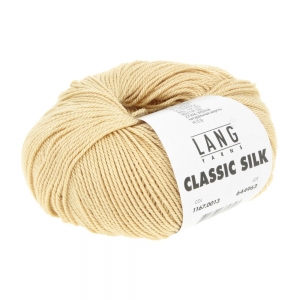 Lang Yarns Classic Silk - Pelote de 50 gr - Coloris 0013 Jaune Claire