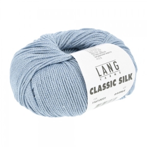 Lang Yarns Classic Silk - Pelote de 50 gr - Coloris 0021 Bleu Claire