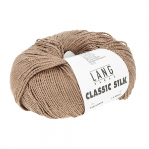 Lang Yarns Classic Silk - Pelote de 50 gr - Coloris 0039 Camel