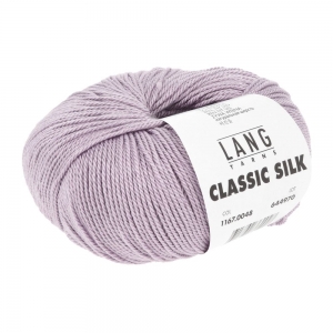 Lang Yarns Classic Silk - Pelote de 50 gr - Coloris 0048 Vieux Rose