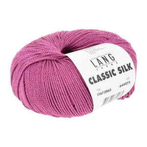 Lang Yarns Classic Silk - Pelote de 50 gr - Coloris 0065 Pink