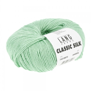 Lang Yarns Classic Silk - Pelote de 50 gr - Coloris 0072 Mousse De Mer