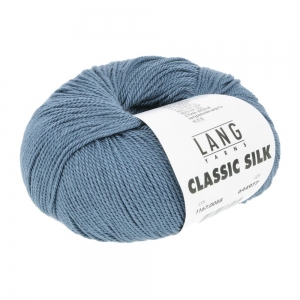 Lang Yarns Classic Silk - Pelote de 50 gr - Coloris 0088 Pétrole