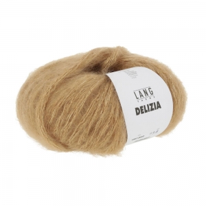 Lang Yarns Delizia - Pelote de 50 gr - Coloris 0050 Or