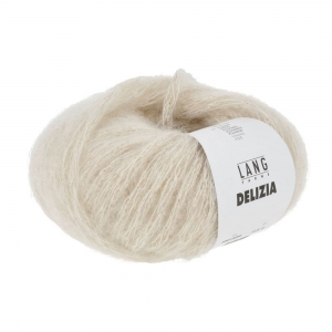 Lang Yarns Delizia - Pelote de 50 gr - Coloris 0094 Écru