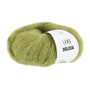 Lang Yarns Delizia - Pelote de 50 gr - Coloris 0098 Olive