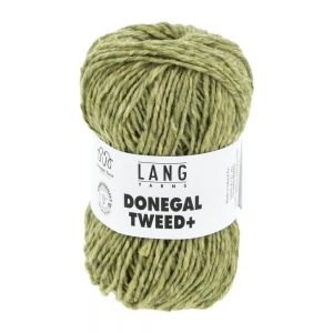 Lang Yarns Donegal Tweed+ - Pelote de 50 gr - Coloris 0016 Vert Clair