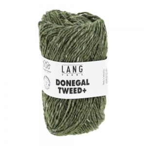 Lang Yarns Donegal Tweed+ - Pelote de 50 gr - Coloris 0017 Vert