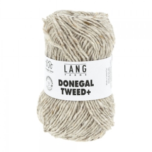 Lang Yarns Donegal Tweed+ - Pelote de 50 gr - Coloris 0026 Beige