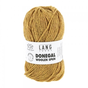 Lang Yarns Donegal Woolen Spun - Pelote de 50 gr - Coloris 0011 Ocre