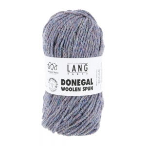 Lang Yarns Donegal Woolen Spun - Pelote de 50 gr - Coloris 0033 Jeans