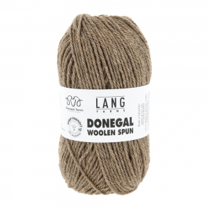 Lang Yarns Donegal Woolen Spun - Pelote de 50 gr - Coloris 0039 Camel