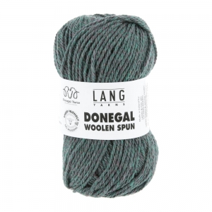 Lang Yarns Donegal Woolen Spun - Pelote de 50 gr - Coloris 0088 Océan