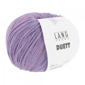 Lang Yarns Duett - Pelote de 50 gr - Coloris 0046 Lavande/Violet