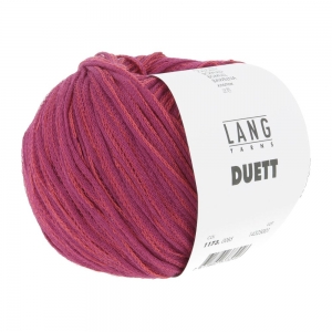 Lang Yarns Duett - Pelote de 50 gr - Coloris 0085 Pink/Orange
