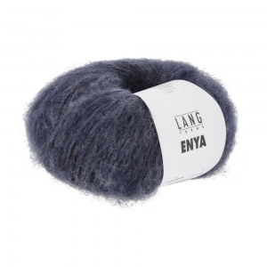 Lang Yarns Enya - Pelote de 50 gr - Coloris 0034 Jeans Foncé